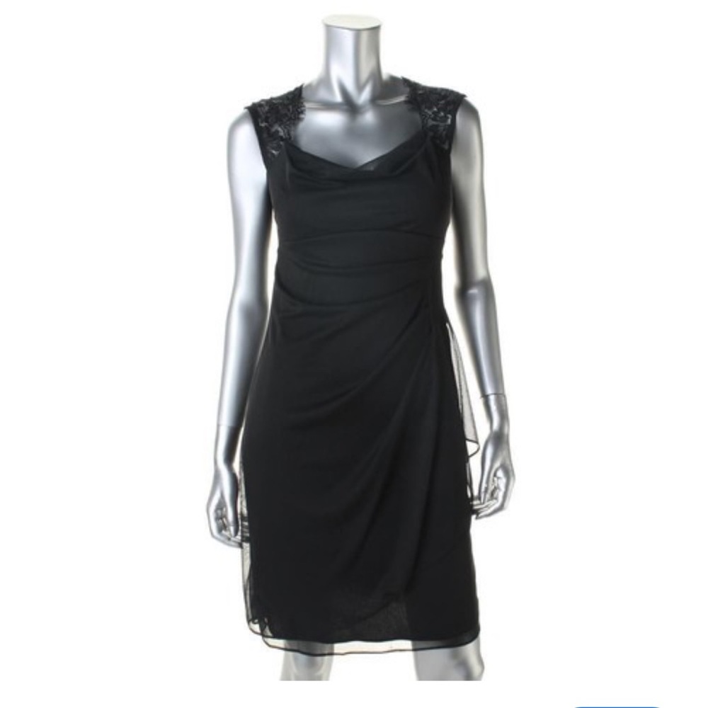 Scarlett Elegant Black Dress